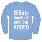 Eboy Definition White Print Longsleeve Tee