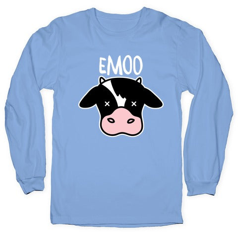 Emoo Emo Cow Longsleeve Tee