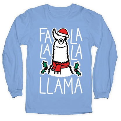 Falalala Llama Longsleeve Tee