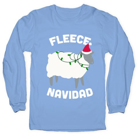 Fleece Navidad Longsleeve Tee