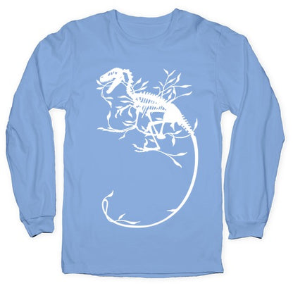 Floral Dinosaur Longsleeve Tee