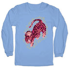 Floral Tiger  Longsleeve Tee
