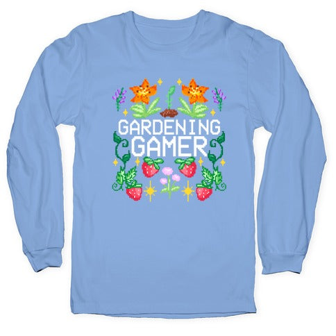 Gardening Gamer Longsleeve Tee