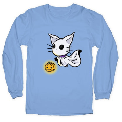 Ghost Cat Longsleeve Tee