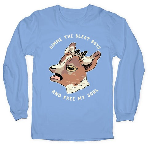 Gimme The Bleat Boys  Longsleeve Tee
