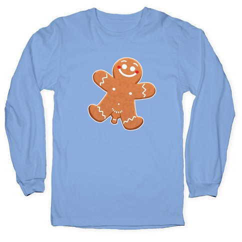 Ginger Bread Nudist Male Longsleeve Tee