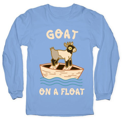 Goat On A Float Longsleeve Tee