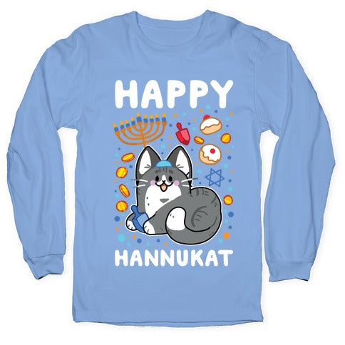 Happy Hannukat Longsleeve Tee