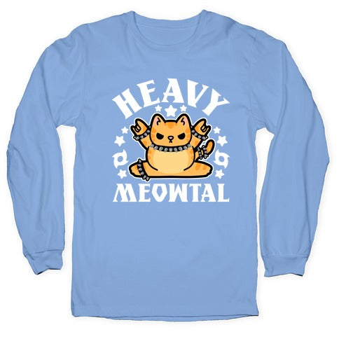 Heavy Meowtal Longsleeve Tee