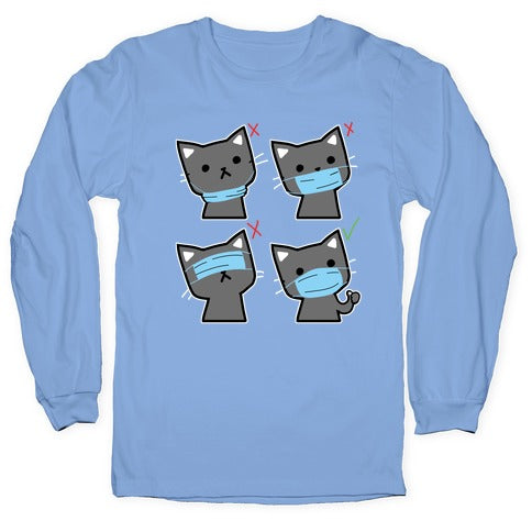 How To Wear A Mask Longsleeve Tee
