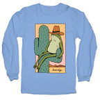 Howdy Frog Cowboy Longsleeve Tee