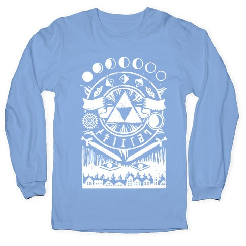 Hyrule Occult Symbols Longsleeve Tee