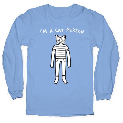 I'm A Cat Person Longsleeve Tee