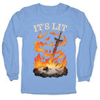 It's Lit Bonfire Longsleeve Tee