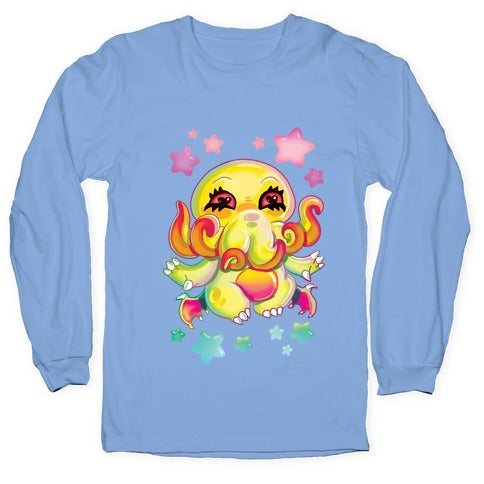 Kawaii Cthulhu Longsleeve Tee