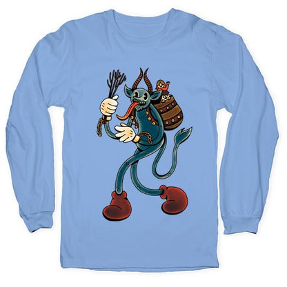 Krampus Cartoon Longsleeve Tee