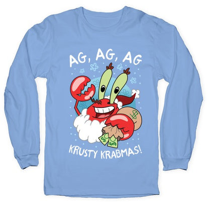 Krusty Krabmas!  Longsleeve Tee