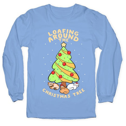 Loafing Around The Christmas Tree Longsleeve Tee