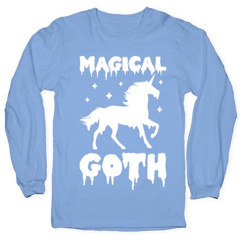 Magical Goth Unicorn Longsleeve Tee