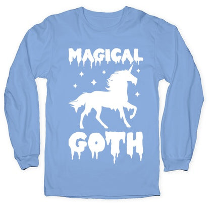 Magical Goth Unicorn Longsleeve Tee