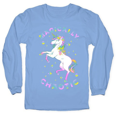 Magically Chaotic Unicorn Longsleeve Tee