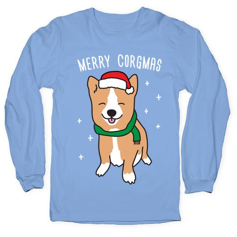 Merry Corgmas Longsleeve Tee