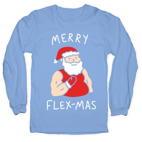 Merry Flex-mas Longsleeve Tee