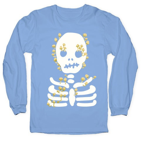 Mushroom Skeleton Longsleeve Tee