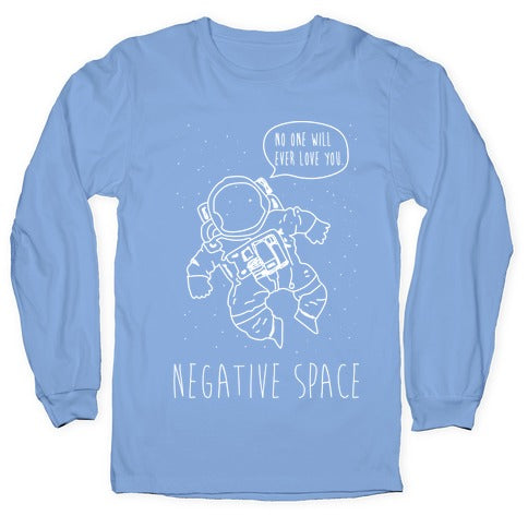 NEgative Space Longsleeve Tee