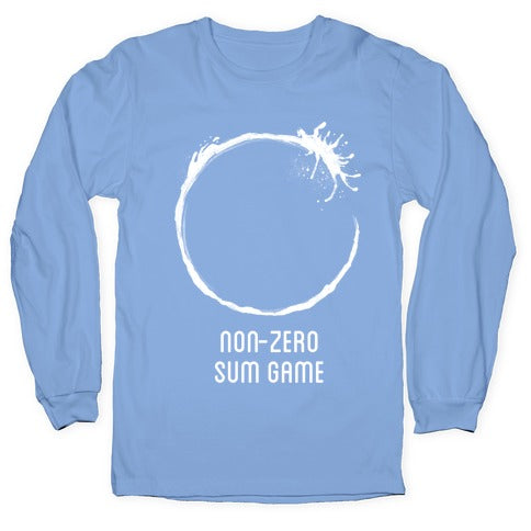 Non-Zero Sum Game Longsleeve Tee