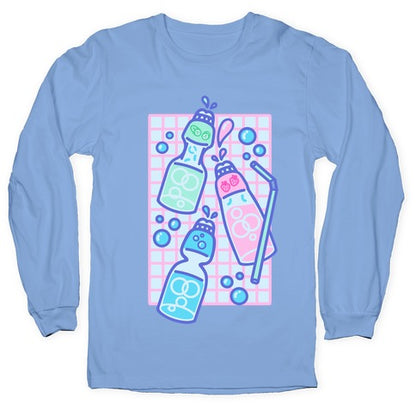 NSFW Pastel Penis Soda Bottles Longsleeve Tee