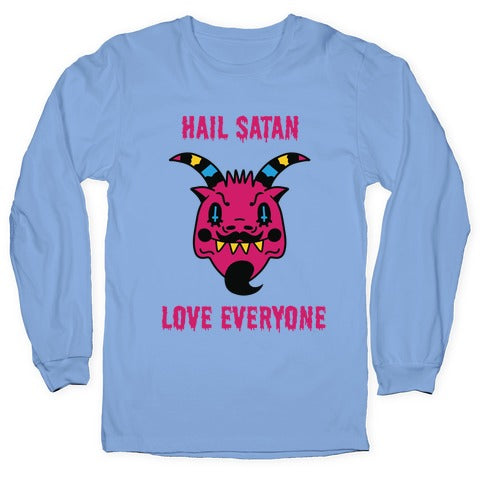 Pansexual Satan Longsleeve Tee