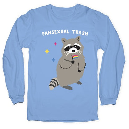 Pansexual Trash Raccoon Longsleeve Tee