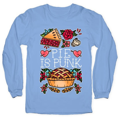 Pie Is Punk Longsleeve Tee