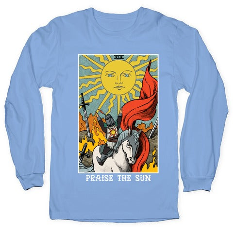 Praise The Sun Tarot Card Longsleeve Tee