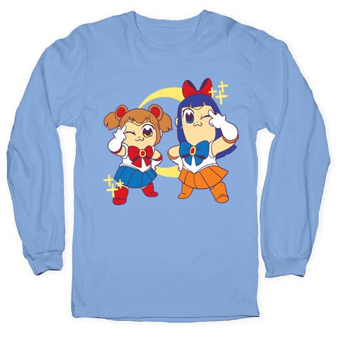 Pretty Sailor Pop Team Epic  Longsleeve Tee