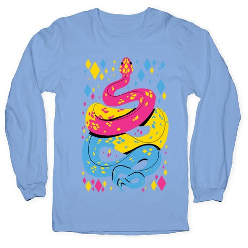 Pride Snakes: Pansexual Longsleeve Tee