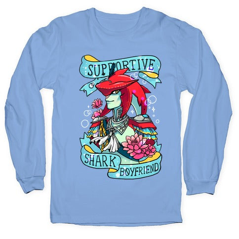 Prince Sidon: Supportive Shark Boyfriend Longsleeve Tee