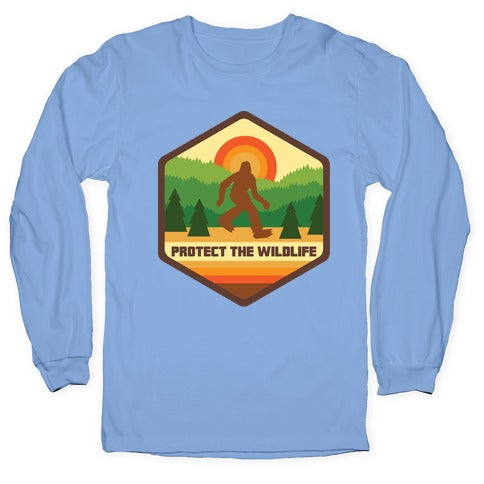 Protect The Wildlife (Bigfoot) Longsleeve Tee