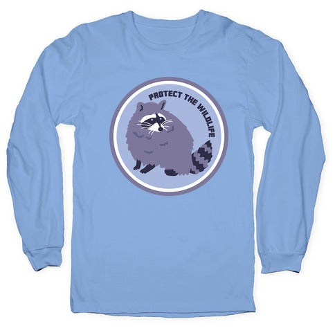 Protect the Wildlife (Raccoon) Longsleeve Tee