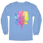 Rainbow Vulva Bouquet Longsleeve Tee