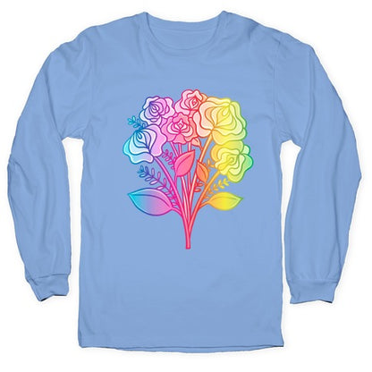 Rainbow Vulva Bouquet Longsleeve Tee