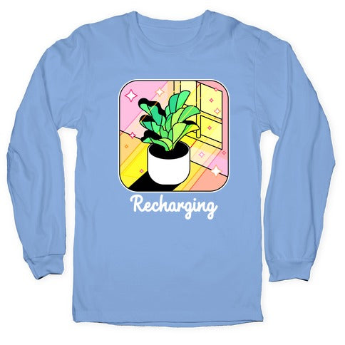 Recharging Plant Longsleeve Tee
