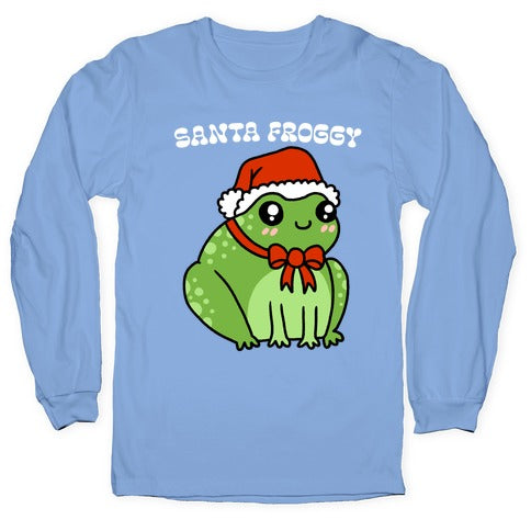 Santa Froggy Longsleeve Tee
