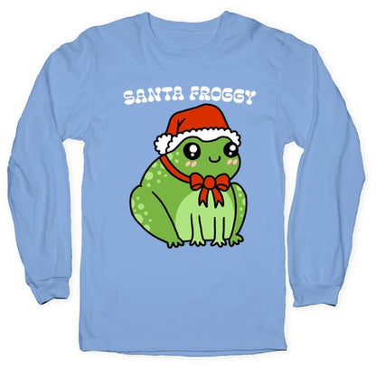 Santa Froggy Longsleeve Tee