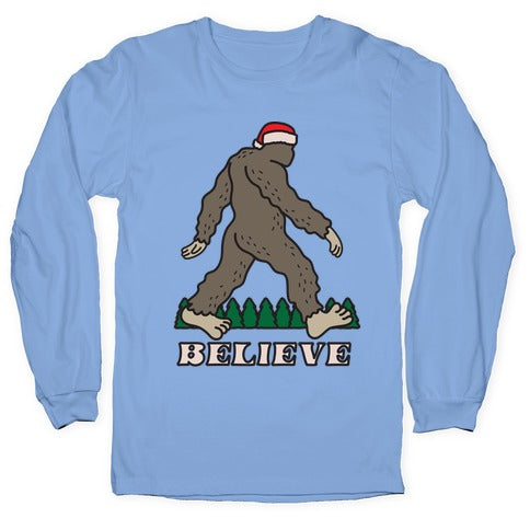 Santa Sasquatch Longsleeve Tee