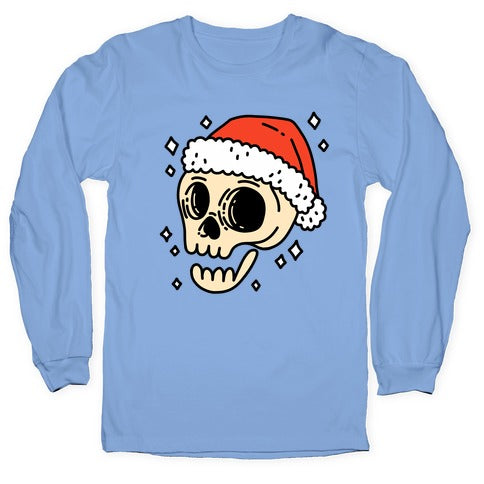 Santa Skull Longsleeve Tee