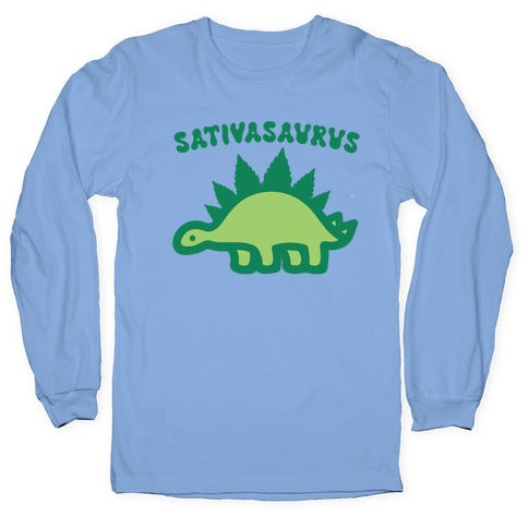 Sativasaurus Dinosaur Longsleeve Tee