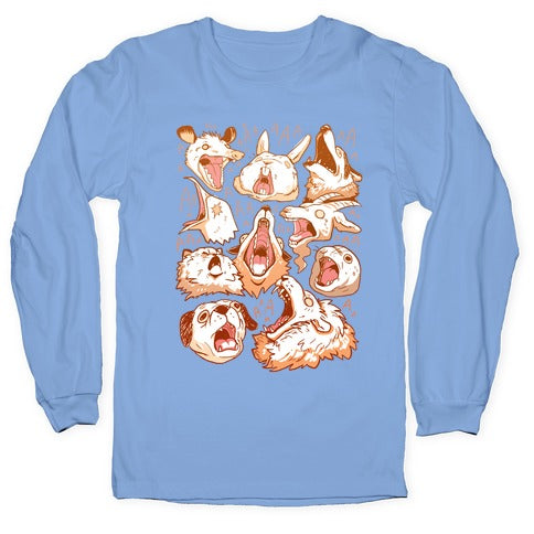 Screaming Animals Longsleeve Tee