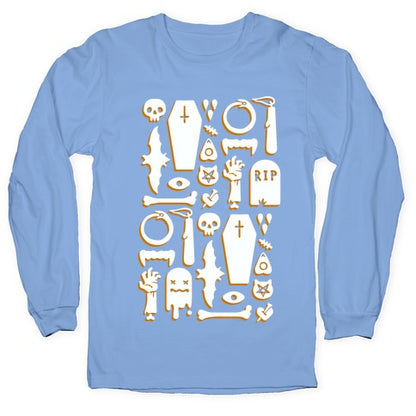 Simple Halloween Pattern Longsleeve Tee